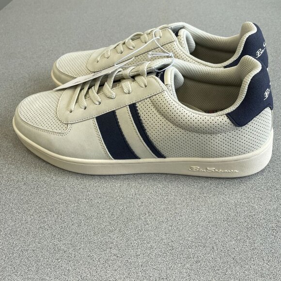 NEW Ben Sherman Webber Grey Men's Size 10.5 Sneakers Memory Foam - Picture 3 of 8